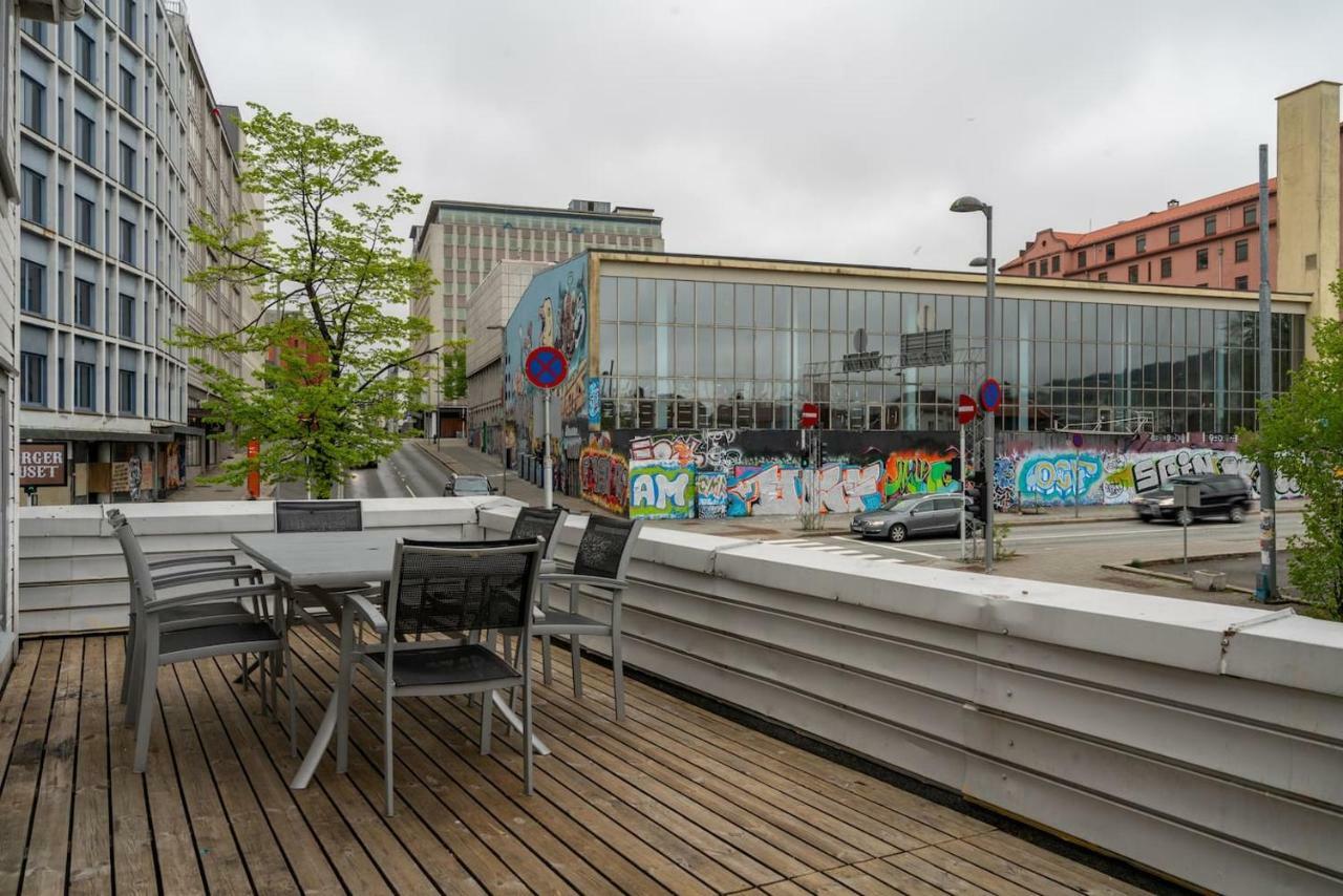 Amazing, Central House With Big Private Balcony Bergen Extérieur photo
